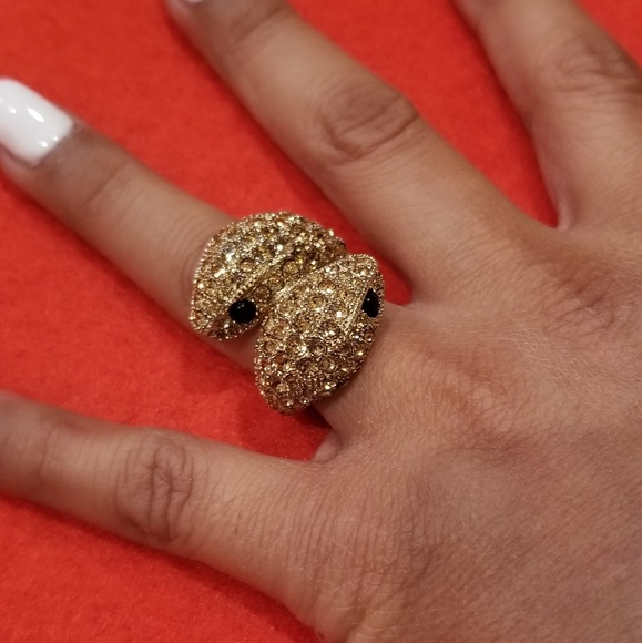 !!SOLD!! Roberto Cavalli Gold Plated Swarovski - Picture 6 of 7